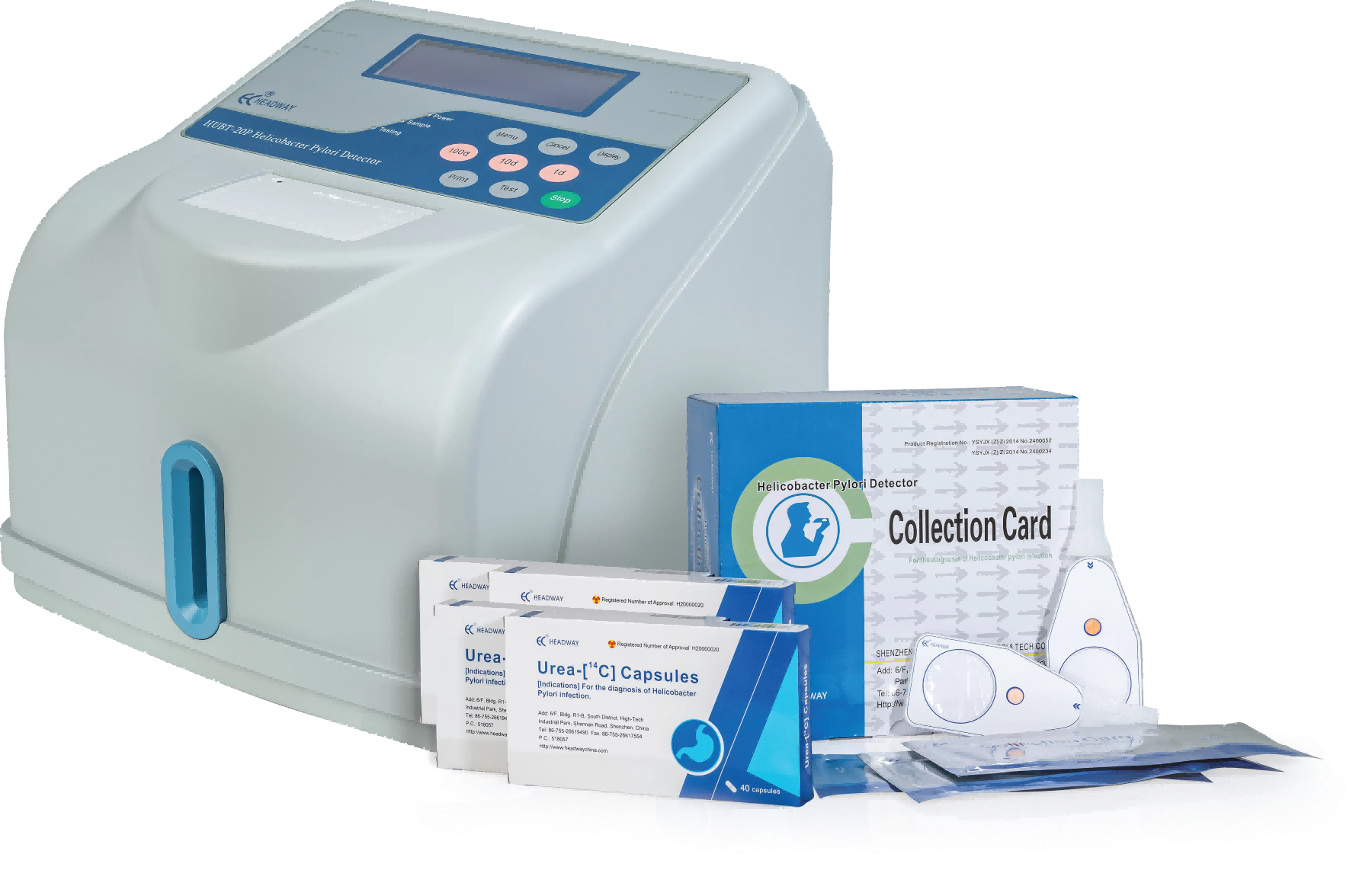 14C Helicobacter Pylori Detector